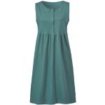 Reduzierte Grüne Waschbär Bio Nachhaltige Sommerkleider aus Jersey für Damen Größe L 
