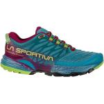 Pflaumenfarbene La Sportiva Akasha Trailrunning Schuhe aus Mesh für Damen Größe 40,5 