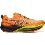 Reduzierte Orange Asics Fuji Speed Trailrunning Schuhe für Herren Größe 46,5 