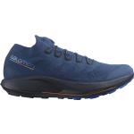 Reduzierte Blaue Salomon Trail Pro Trailrunning Schuhe für Herren Größe 46 