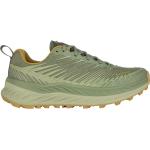 Olivgrüne Lowa Fortux Trailrunning Schuhe aus Textil leicht für Herren Größe 42,5 