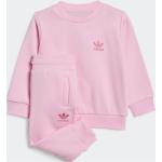 Trainingsanzug ADIDAS ORIGINALS "CREW SET" Gr. 98, pink (true pink) Kinder Sportanzüge Jogginganzüge (53239245-98)