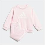 Trainingsanzug ADIDAS SPORTSWEAR "I BOS Jog FT" pink (clear pink, white) Kinder Sportanzüge Jogginganzüge