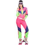 Pinke Horror-Shop 80er Jahre Kostüme aus Polyester für Damen Größe M 