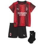 Trainingsanzug PUMA "AC Milan 23/24 Heimtrikot Baby-Kit" rot (for all time red black) Kinder Sportanzüge Trainingsanzüge