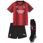 Trainingsanzug PUMA "AC Milan 23/24 Heimtrikot Mini-Kit Jugendliche" rot (for all time red black) Kinder Sportanzüge Puma
