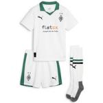 Trainingsanzug PUMA "Borussia Mönchengladbach 23/24 Heimtrikot Mini-Kit Jugendliche" grün (white power green) Kinder Sportanzüge Puma
