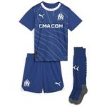 Trainingsanzug PUMA "Olympique de Marseille 23/24 Auswärtstrikot Mini-Kit Jugendliche" blau (team royal clyde blue) Kinder Sportanzüge Puma