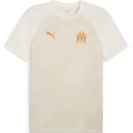 Trainingsshirt PUMA "Olympique de Marseille Aufwärmtrikot Herren" Gr. XXL, orange (pristine rickie white) Herren Shirts T-Shirts (78466165-XXL)