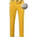 Reduzierte Gelbe Bestickte Jeans mit Stickerei aus Baumwolle für Herren 