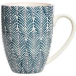 Blaue Tranquillo Nachhaltige Tassen & Untertassen 400 ml aus Keramik 