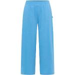 Blaue Tranquillo Nachhaltige Jerseyhosen aus Jersey für Damen Größe M für den für den Sommer 
