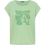 Reduzierte Grüne Langärmelige Tranquillo Bio Nachhaltige T-Shirts aus Jersey für Damen Größe M 
