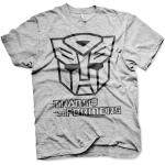 Graue Transformers T-Shirts für Herren Größe XXL 