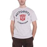 Graue Melierte Transformers T-Shirts für Herren Größe XXL 