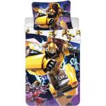 Gelbe Transformers Bumblebee Bettwäsche Sets & Bettwäsche Garnituren aus Baumwolle trocknergeeignet 135x200 2-teilig 