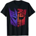 Schwarze Transformers T-Shirts für Herren Größe S 