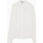 Weiße COS Transparente Blusen & durchsichtige Blusen durchsichtig für Damen Größe M 