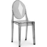 Reduzierte Schwarze Moderne Transparente Stühle aus Kunststoff Outdoor Breite 50-100cm, Höhe 0-50cm, Tiefe 0-50cm 