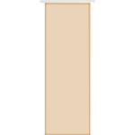 Nudefarbene Unifarbene Moderne Schiebegardinen & Schiebevorhänge aus Textil mit Klettband 