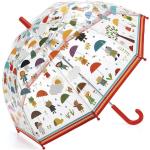 Transparenter Kinder Regenschirm IM REGEN DJECO transparent/mehrfarbig bedruck