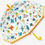 Transparenter Kinder Regenschirm WELTALL DJECO