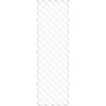 TraumGarten Sichtschutzzaun LONGLIFE RIVA und ROMO Diagonalgitter Weiß, 60x180 cm