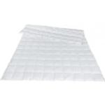 Weiße Karo Traumina Sommerdecken & Sommerbettdecken aus Textil maschinenwaschbar 200x200 