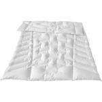 Weiße Traumina Sommerdecken & Sommerbettdecken aus Textil maschinenwaschbar 135x200 