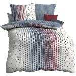 Blaue Traumschlaf Bettwäsche Sets & Bettwäsche Garnituren mit Reißverschluss aus Baumwolle 