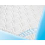 Weiße Gesteppte Traumschlaf Bettdecken & Oberbetten aus Seide 155x200 