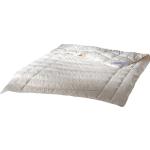 Beige Gesteppte Allergiker Traumschlaf Bettdecken & Oberbetten aus Baumwolle maschinenwaschbar 155x220 für den für den Sommer 