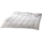 Weiße Karo Allergiker Traumschlaf Bettdecken & Oberbetten aus Baumwolle 220x200 