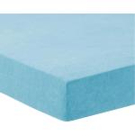 Blaue Traumschlaf Frottee-Spannbetttücher aus Frottee 140x200 
