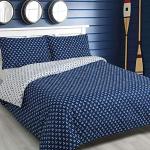Blaue Traumschlaf Bettwäsche Sets & Bettwäsche Garnituren aus Renforcé maschinenwaschbar 135x200 