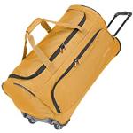 Reduzierte Gelbe Sportliche Travelite Basics Reisetaschen mit Rollen aus Polyester für Herren 