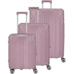 Pinke Travelite Koffersets aus Kunstfaser 