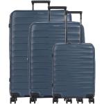 Marineblaue Travelite Trolley-Sets aus Kunststoff für Herren 3-teilig 