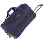 Marineblaue Sportliche Travelite Basics Sporttaschen mit Rollen mit Außentaschen für Herren klein 