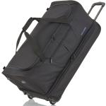 Schwarze Travelite Basics Reisetaschen mit Rollen 98l mit Reißverschluss abschließbar 