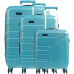 Travelite Vector 4-Rollen-Trolley Set 55/70/77 cm (72044) turquoise