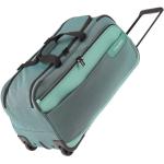Khakifarbene Unifarbene Travelite Reisetaschen mit Rollen 61l aus Polyester 