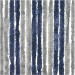 Blaue Türvorhänge aus Textil 