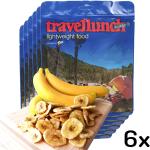 Travellunch Bananenchips 6-teilig 