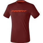 Rote Sportliche Dynafit T-Shirts für Herren Übergrößen 