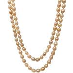 Bunte Elegante Perlenketten mit Echte Perle handgemacht für Damen 