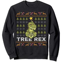 Tree Rex I Ugly Christmas Sweater Sweatshirt