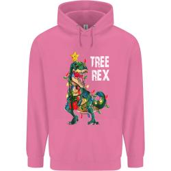 Tree Rex T-Rex Lustige Weihnachten Dinosaurier Herren Kapuzenpullover