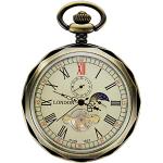 Handaufzug Vintage Uhren & Antike Uhren aus Glas mit Analog-Zifferblatt für Herren 