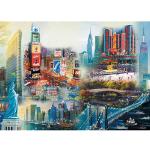 Trefl Holzpuzzle - New York - Collage 1000 Teile Puzzle Trefl-20147
